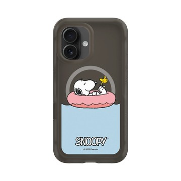 iPhone 16 AirX 本質黑 - 史努比 Snoopy - Chill moment