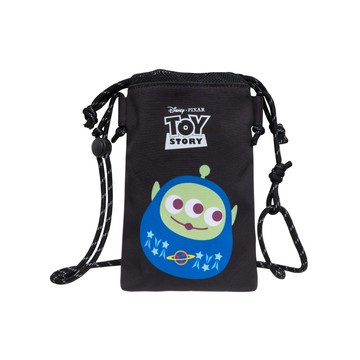 【DISNEY】福倒翁束口側背袋-三眼怪 PTD25-G9-41AL