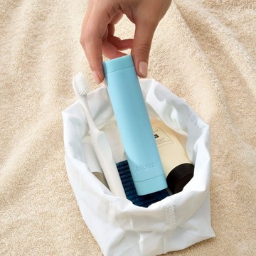 【預購】二合一旅行過濾蓮蓬頭 + 旅行濾心組合 天空藍