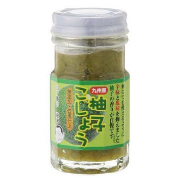 | 現貨 | 日本製 九州產 辛味低塩 無添加 柚子胡椒醬 沾醬 柚子こしょう