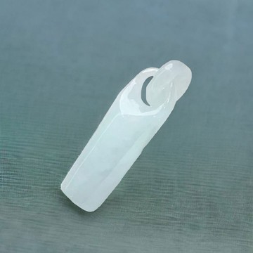 【願‧平安】冰種翡翠無事牌項鍊 | 天然緬甸玉A貨翡翠 | 送禮