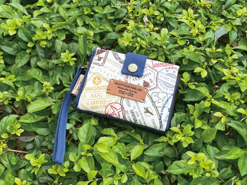 6 Coin 短夾 世界旅行