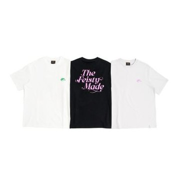 THE FEISTY MADE TEE 泡泡印刷短袖 黑色 白色 灰色 FS-US24-18 19 20 [台灣現貨]
