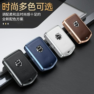 volvo鑰匙套 volvo 鑰匙皮套 沃爾沃汽車鑰匙包xc60 s90 s60 xc90 xc40 v60 v40鑰匙