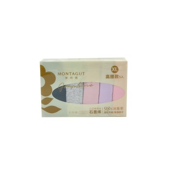 [家速配]夢特嬌繽紛五入高腰女褲-L(顏色隨機出貨)