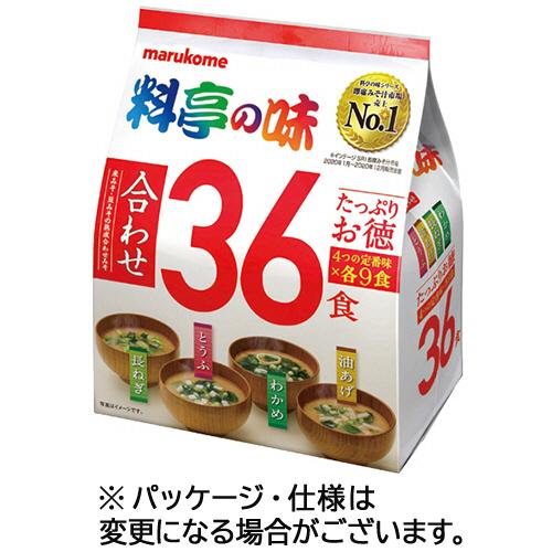 マルコメ　たっぷりお徳　料亭の味　１セット（１０８食：３６食×３パック）