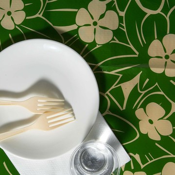 美麗寶島台灣野餐墊 /綠