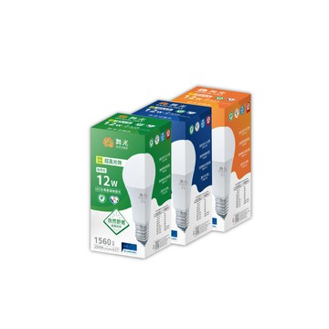 舞光 LED 12W 節標球泡 環標燈泡 節標燈泡 燈泡 省電燈泡 環保節能 CNS認證 球泡 LED-E2712D-EG (A Light)