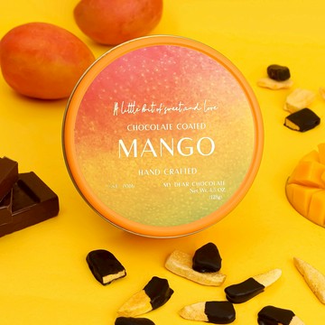 快速出貨🚀【My Dear strawberries】頂級黑可可芒果巧克力兩盒優惠組  摩羯座生日快樂