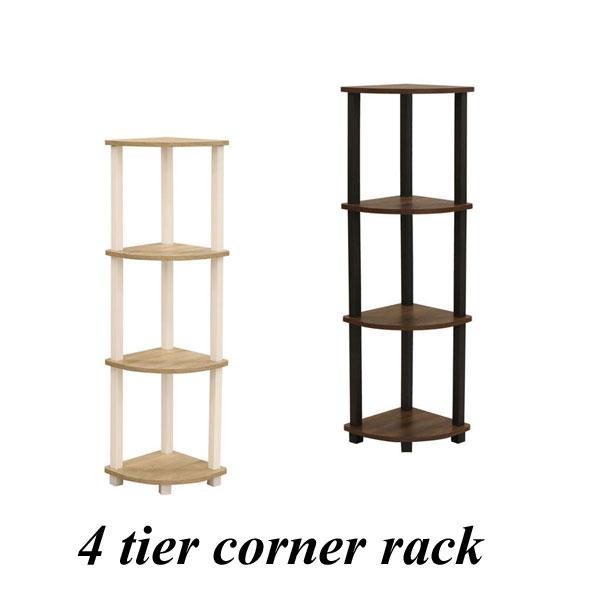 収納棚 ラック 棚 オープンラック ウッド木製 シェルフ 収納4段CN4DB
