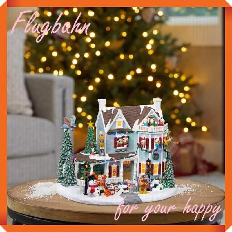 コストコクリスマス 置物 Animated Village クリスマス装飾品