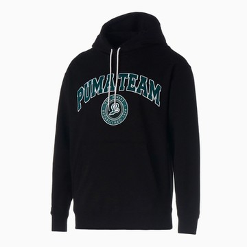 【PUMA官方旗艦】流行系列Puma T長厚連帽T恤 男性 53917001