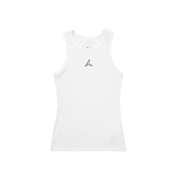 JORDAN ESSENTIALS 小Logo 女款 背心 白 DO5049-100 [台灣現貨]