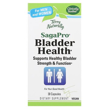 Terry Naturally, SagaPro，膀胱健康，男女適用，100 毫克，30 粒膠囊