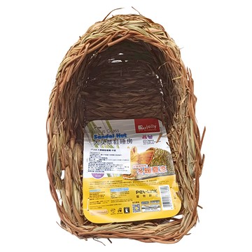 IollyPetProducts 大頭草鞋睡房 倉鼠用 M 320 x 180 x 180mm  卡其色  1個
