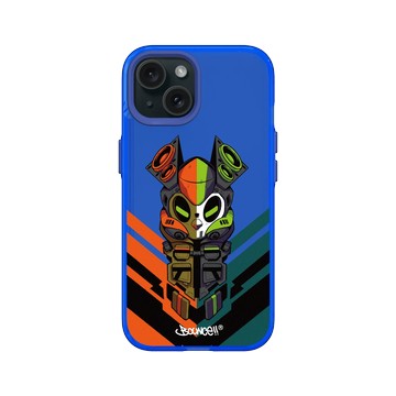 iPhone 15 Clear 激光藍 - BOUNCE - BOUNCE MAN Q double power