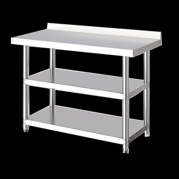 免運 附發票 流理臺 廚房水槽 不鏽鋼工作台 家用加厚不銹鋼廚房工作臺置物架落地刀架多層收納微波爐烤箱架子工廠現貨直銷 售後保障 全館八折 店長新品推薦 5h1110