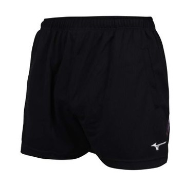 MIZUNO 男短版排球褲-吸汗速乾 慢跑 訓練 美津濃 台灣製 V2TBCA0292 黑炫紫藍白