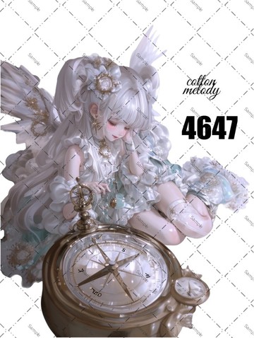 original sticker no.4647 人物貼紙 原創貼紙 原創人物貼紙 裝飾貼紙 cotton melody