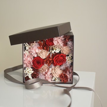 /花禮盒/永生花 禮盒 生日 求婚 七夕 情人節 玫瑰 教師節 畢業