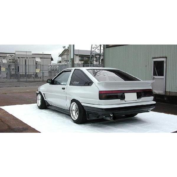 数量限定 送料無料♢AE86後期レビン純正形状バンパーFRP黒ゲル仕上げ