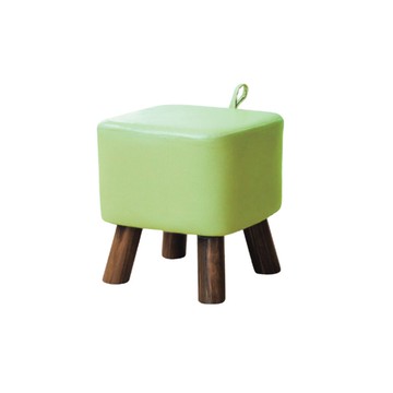 馬卡龍小方凳-綠色