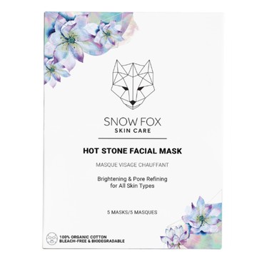 SnowFox藍睡蓮亮白面膜5入