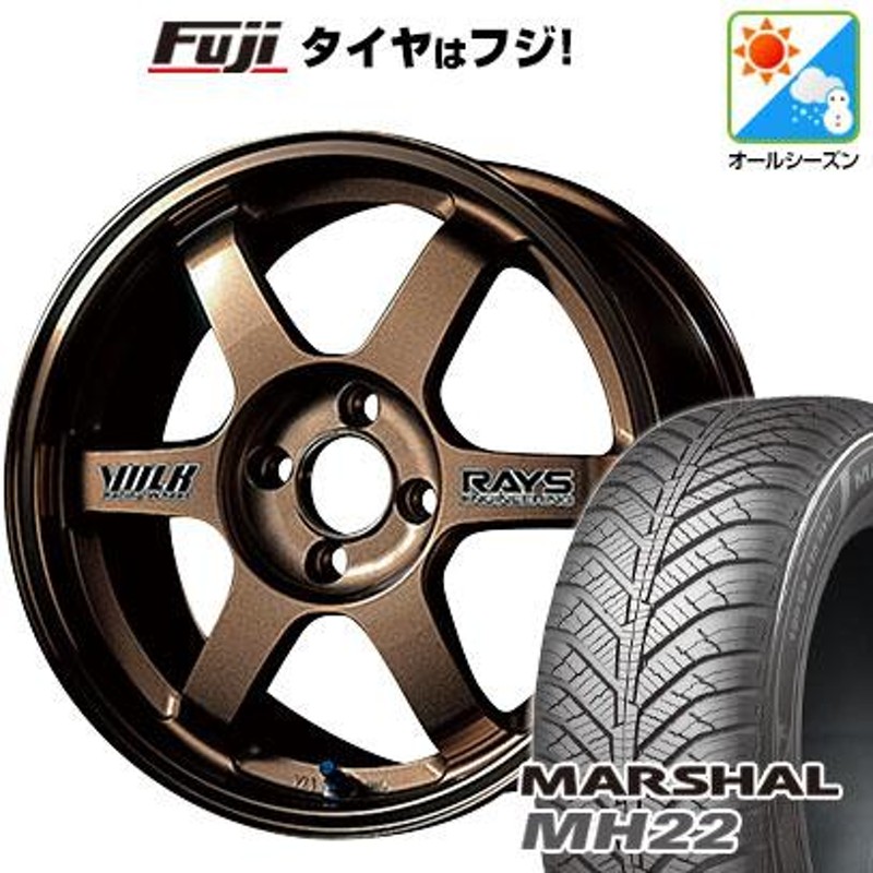 4本セット KUMHO クムホ マーシャル MH22 オールシーズン(限定) 175/55R15 77T タイヤ単品 タイヤはフジ - 自動車