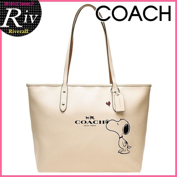 COACHスヌーピートートバッグ - 通販 - csa.sakura.ne.jp