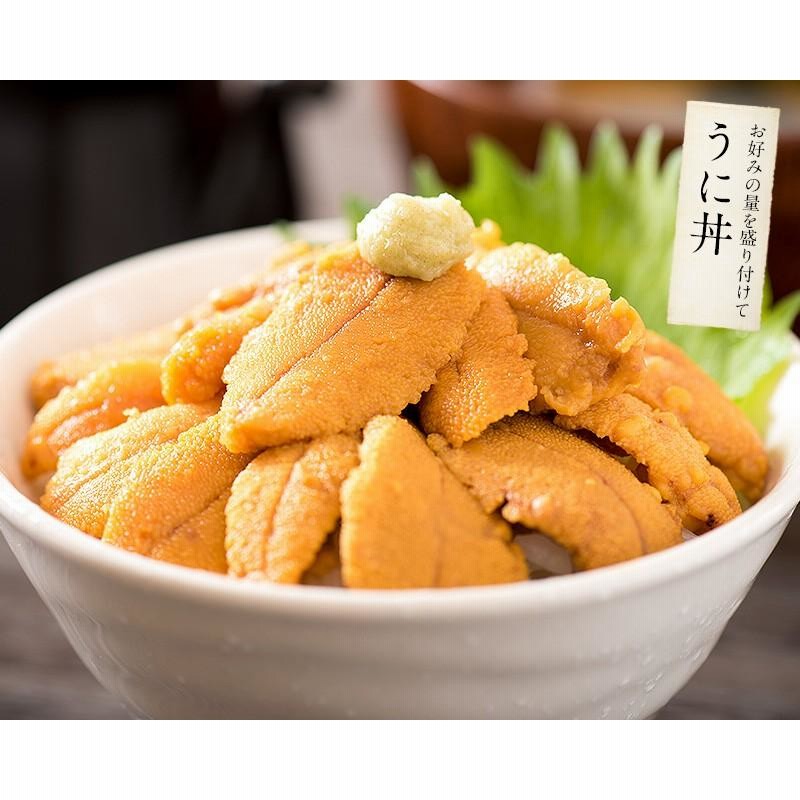 ウニ うに 200g(100g×2パック)無添加 雲丹 お取り寄せ 海鮮 ウニ うに 200g(100g×2パック)無添加 雲丹 お取り寄せ 海鮮