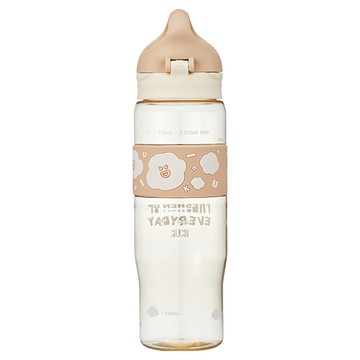 IKUK 艾可 PPSU環保水瓶 直飲瓶 奶茶色 830ml 台灣公司貨  1個