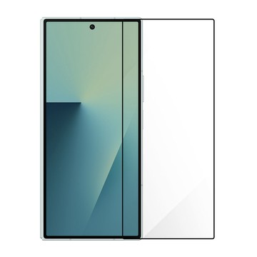 Metal-Slim Samsung Galaxy Z Fold 7 5G 封面副螢幕 全膠滿版9H鋼化玻璃貼