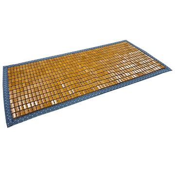 詠夏炭化麻將蓆 二人沙發墊-和葉