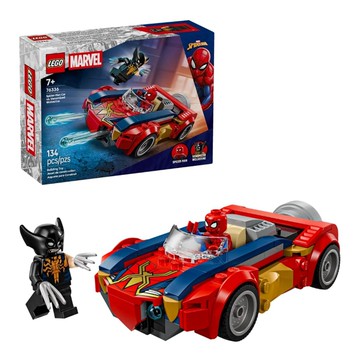 【LEGO 樂高】磚星球〡 76336 漫威系列 蜘蛛人汽車大戰猛毒化金鋼狼 Spider-Man Car vs. Venomized Wolverine