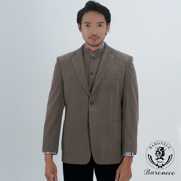 【BARONECE】紳士儒雅商務休閒獵裝_卡其(622307-05)