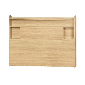 ASSARI-國門木芯板床頭片(雙人5尺)原切橡木