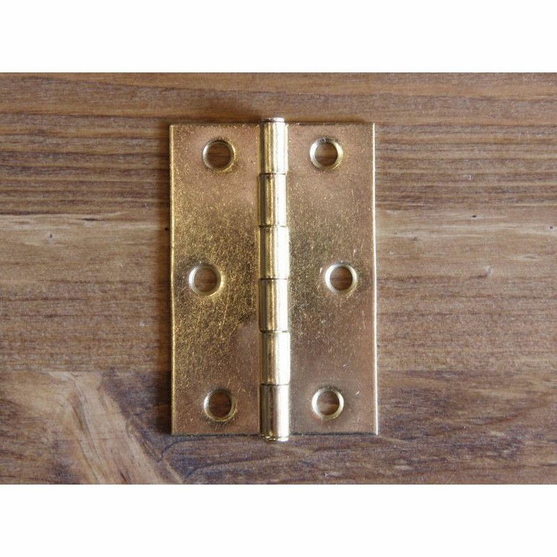 SteelStrong バット ドア ヒンジ ドア ヒンジ 2個 ゴールド 家具