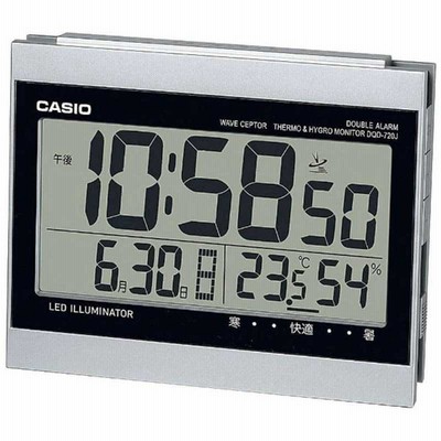 CASIO カシオ  電波 置き時計 DQD-720J-8JF