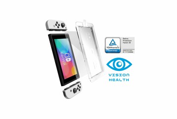 Simmpo Nintendo Switch 德國萊茵 TÜV 抗藍光簡單貼 (Switch/OLED)