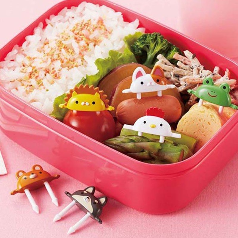 ピック のっかりアニマルピック ピンチョス 6本入り キャラ弁 お弁当 保育園 幼稚園 通販 Lineポイント最大0 5 Get Lineショッピング