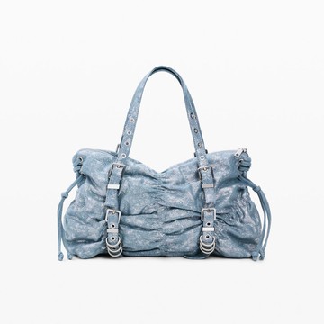 Desigual 光彩皺摺背包