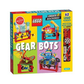 LEGO 樂高 小創客3 打造8款機器人 附62個樂高組件 8歲以上適用  齒輪機器人 在家玩STEAM  1盒