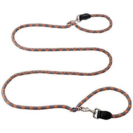 Multifunctional Dog Leash 8ft,Strong and Soft Leather Dog Leash Adjustable,  Hands Free,Crossbody, Double Dog Leash, for Service Dogs, Large Dogs