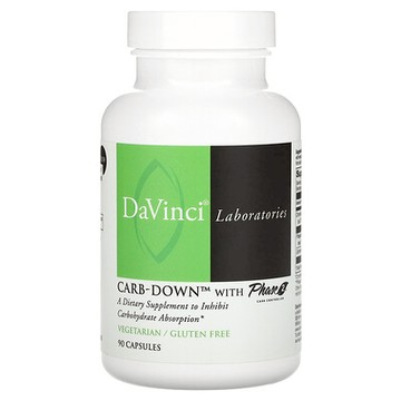 DaVinci Laboratories, 用 Phase 2 Carb Controller 減少碳水化合物，90 粒膠囊