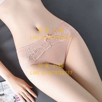 內褲中腰性感蕾絲內褲女冰絲無痕大碼透明網紗純棉檔女士三角褲女【繁星小鎮】