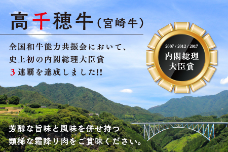 高千穂牛 すき焼きセット(ロース・モモ各400g)