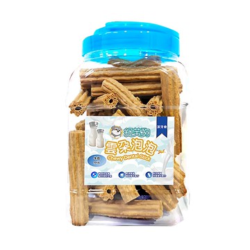 舒芙狗 雲朵泡泡潔牙骨 桶裝  牛奶  500g  1罐