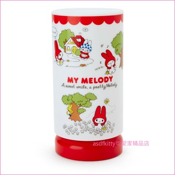 asdfkitty*美樂蒂復古圓柱型LED小夜燈/擺飾燈/氣氛燈/室內燈-日本正版商品