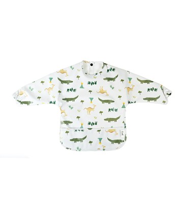 兜好食-長袖防水口袋圍兜(山腳里不眨眼對決)