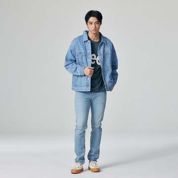 Lee 男款 706 低腰合身窄管牛仔褲 | Modern